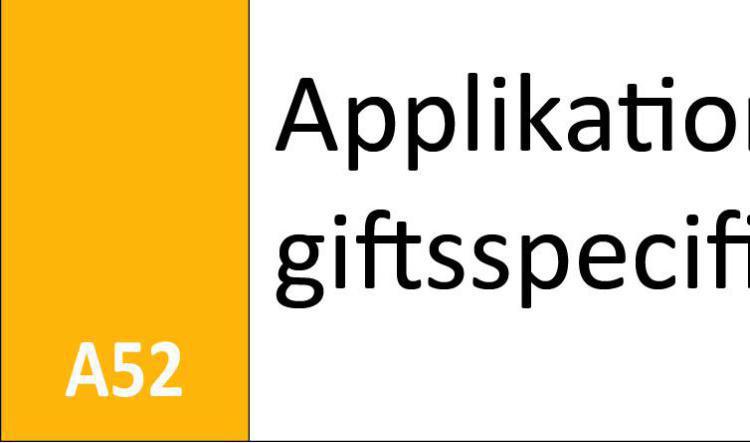 A52 Applikationsuppgiftsspecifikation