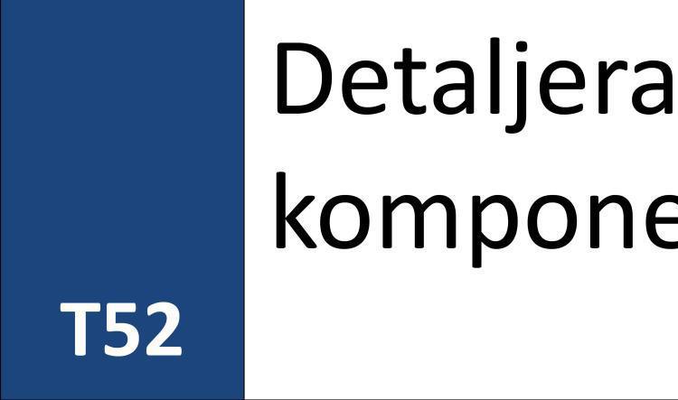 T52 Detaljerad produktkomponent