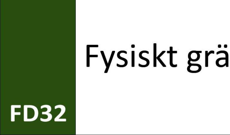 FD32 Fysiskt gränssnitt