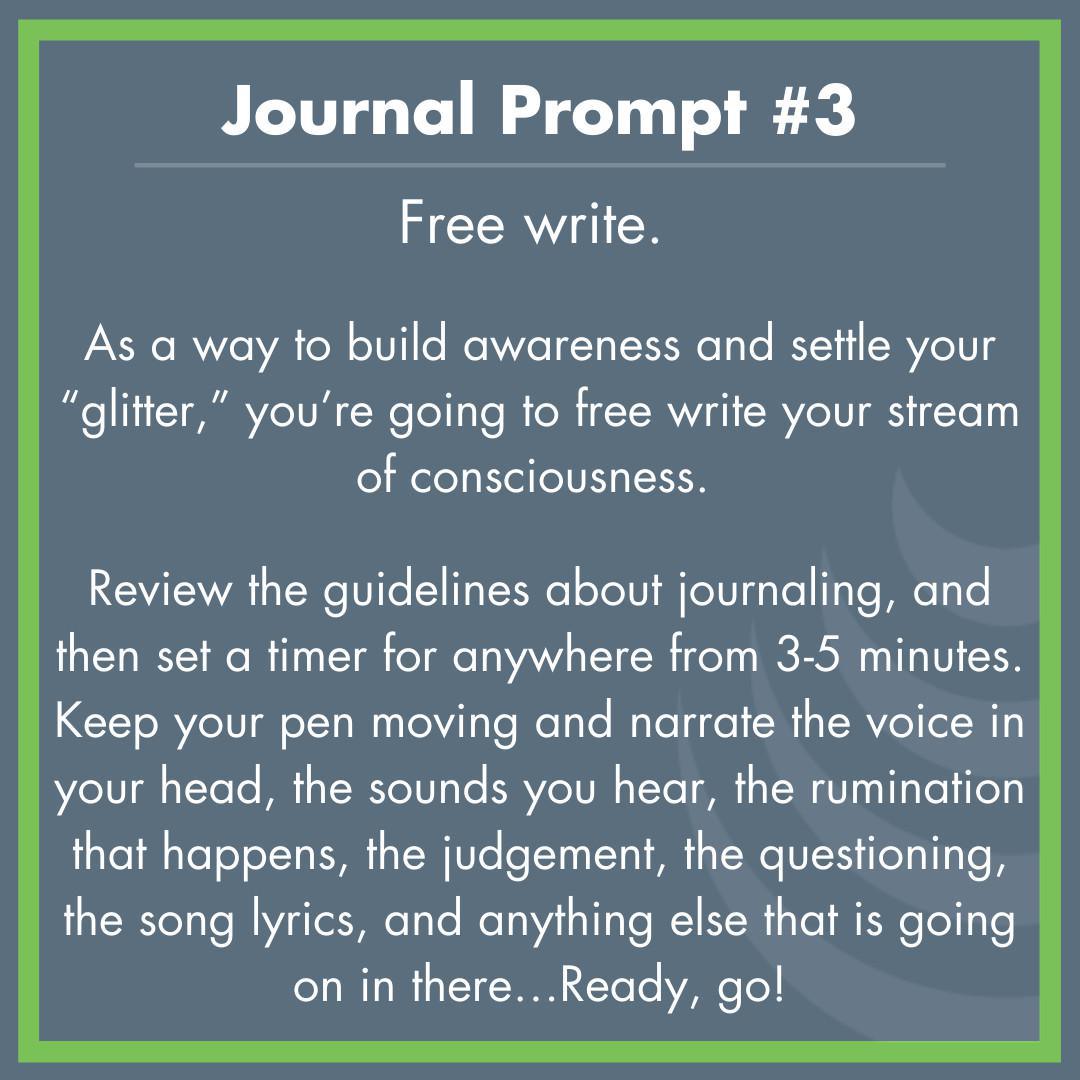 Journal Prompt #3