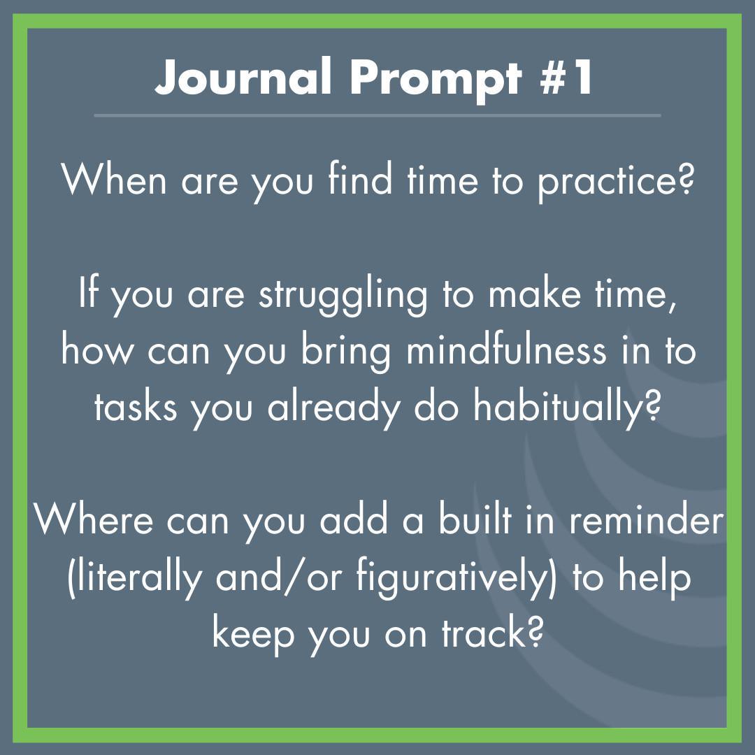 Journal Prompt #1