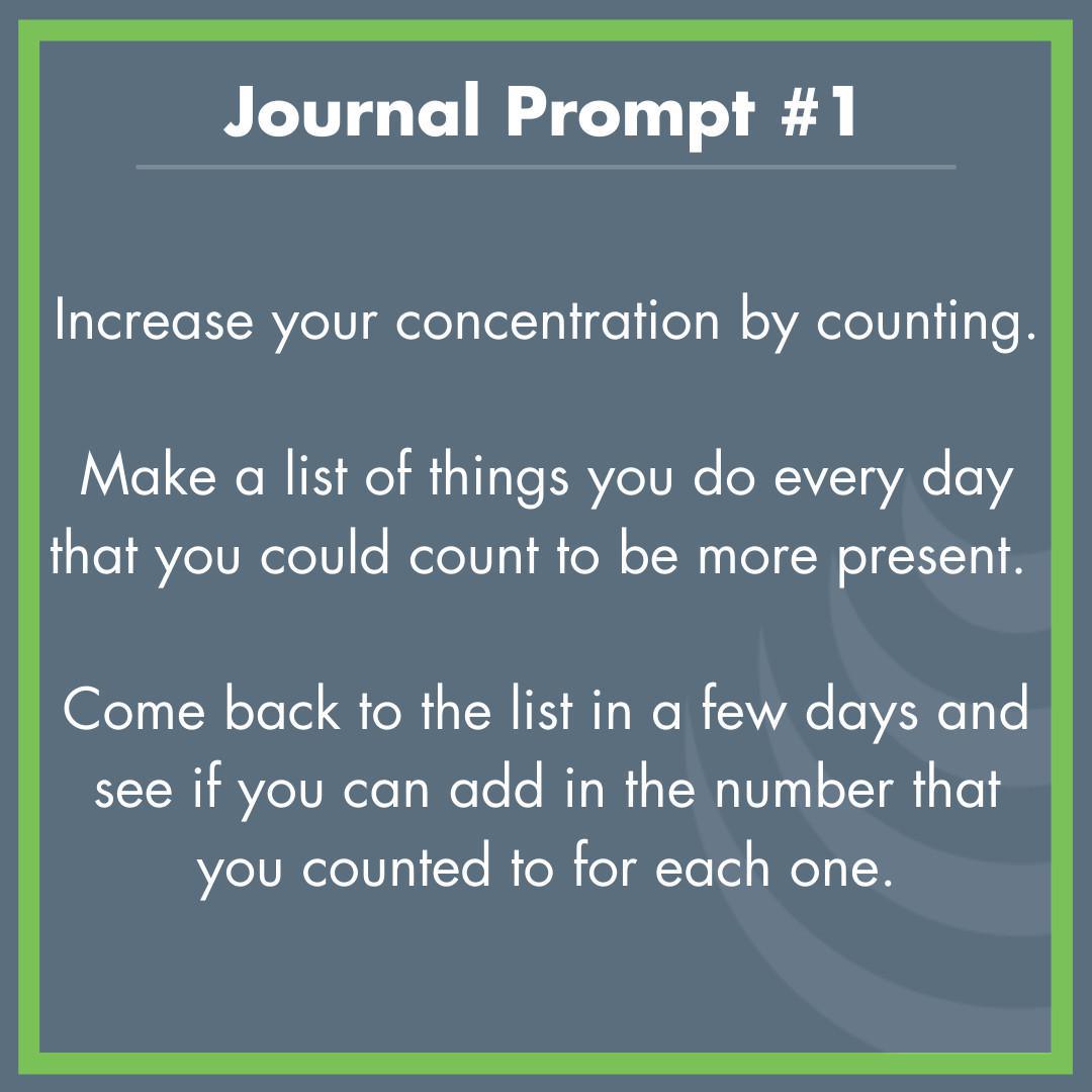 Journal Prompt #1