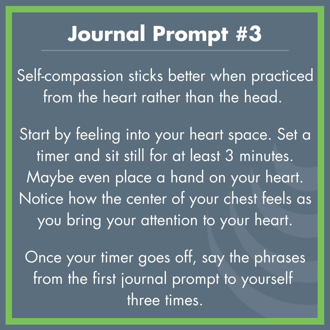Journal Prompt #3