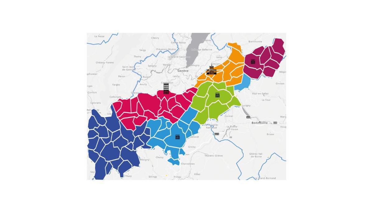 Notre zone d'intervention Notre zone d'intervention