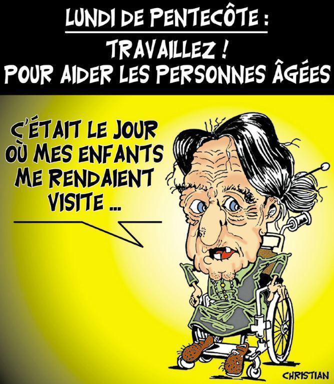 Dessin De Presse Lundi De Pentecote