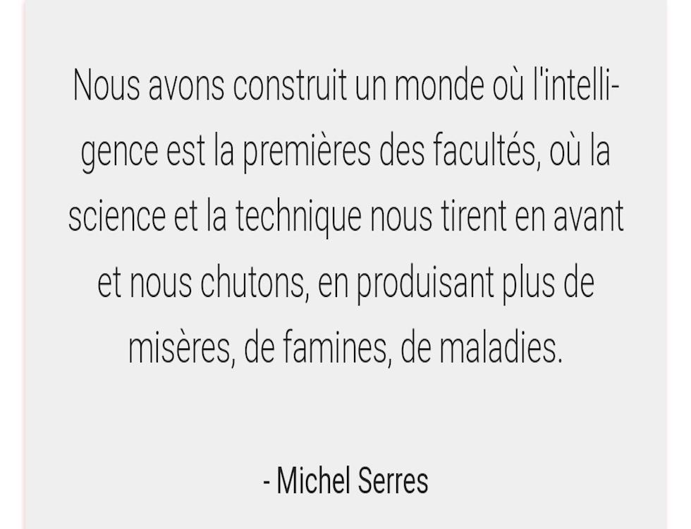 Mort de Michel Serres : un philosophe atypique