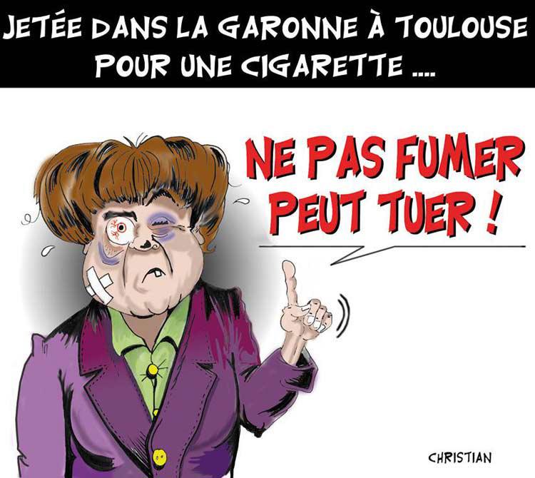 Dessin De Presse Arreter De Fumer A Failli Tuer