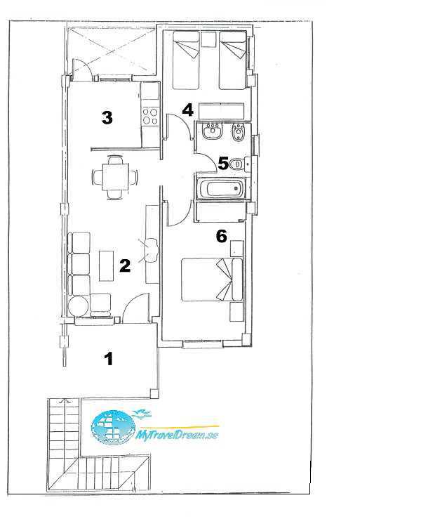 Bungalow nr 1