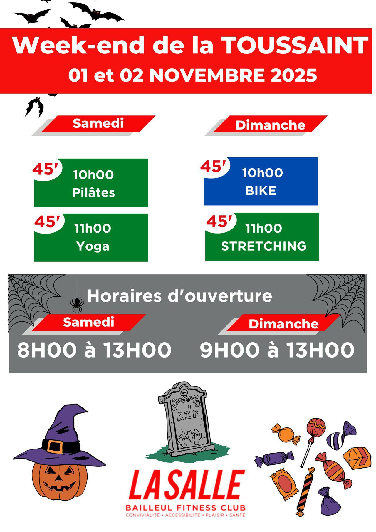 WEEK END DE TOUSSAINT