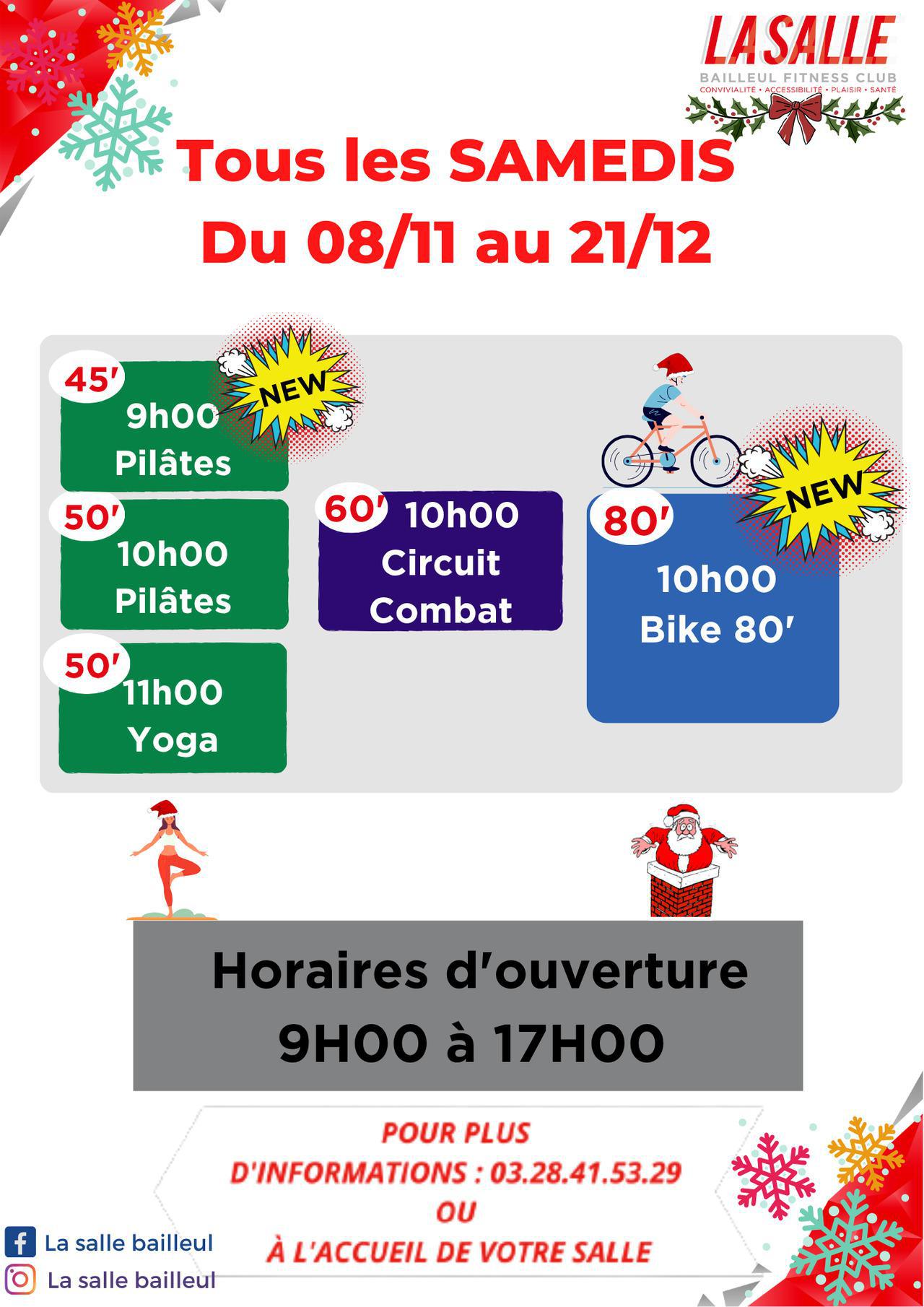 Tous les samedis Du 0311