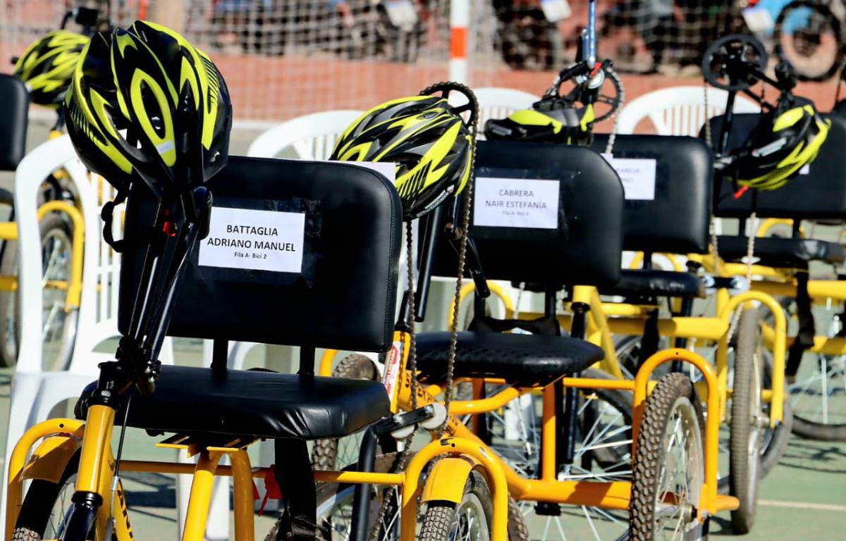 Luján de Cuyo entregó las bicicletas de la 3° edición del programa “Pedaleando Juntos”
