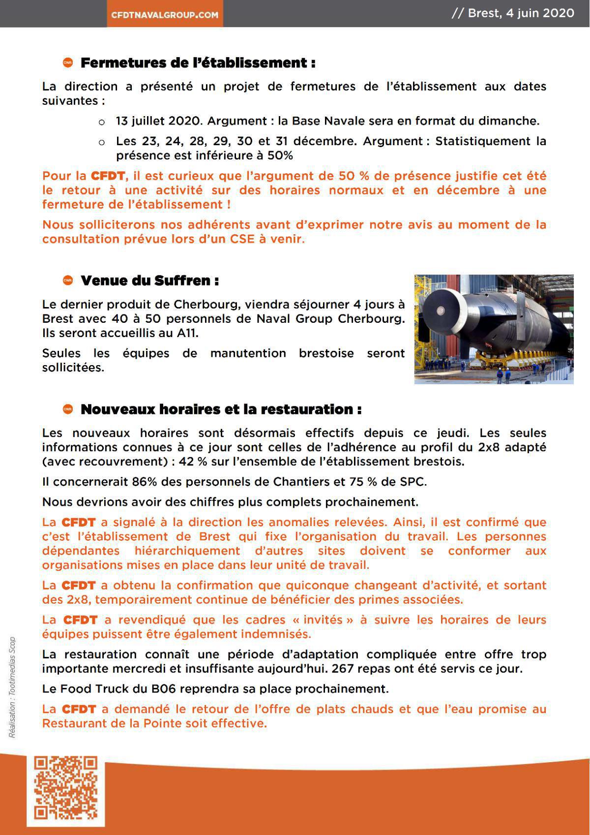INFOS BREST du 4 juin 2020