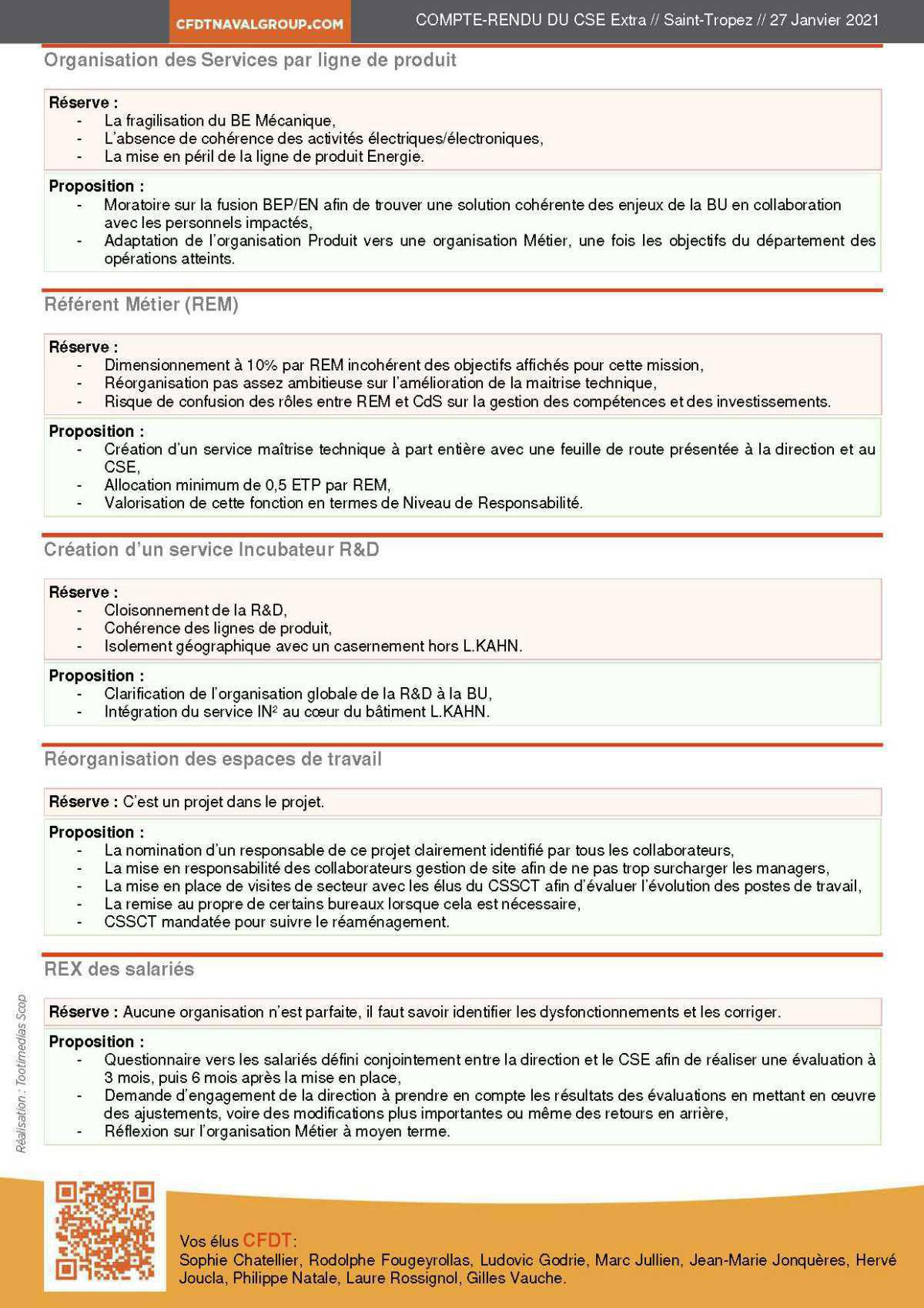 CR CSE Extra du 27 janvier 2021 (réorganisation DI)