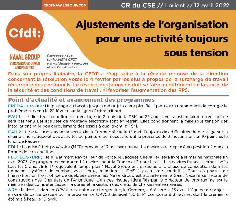CR CSE du 12 avril