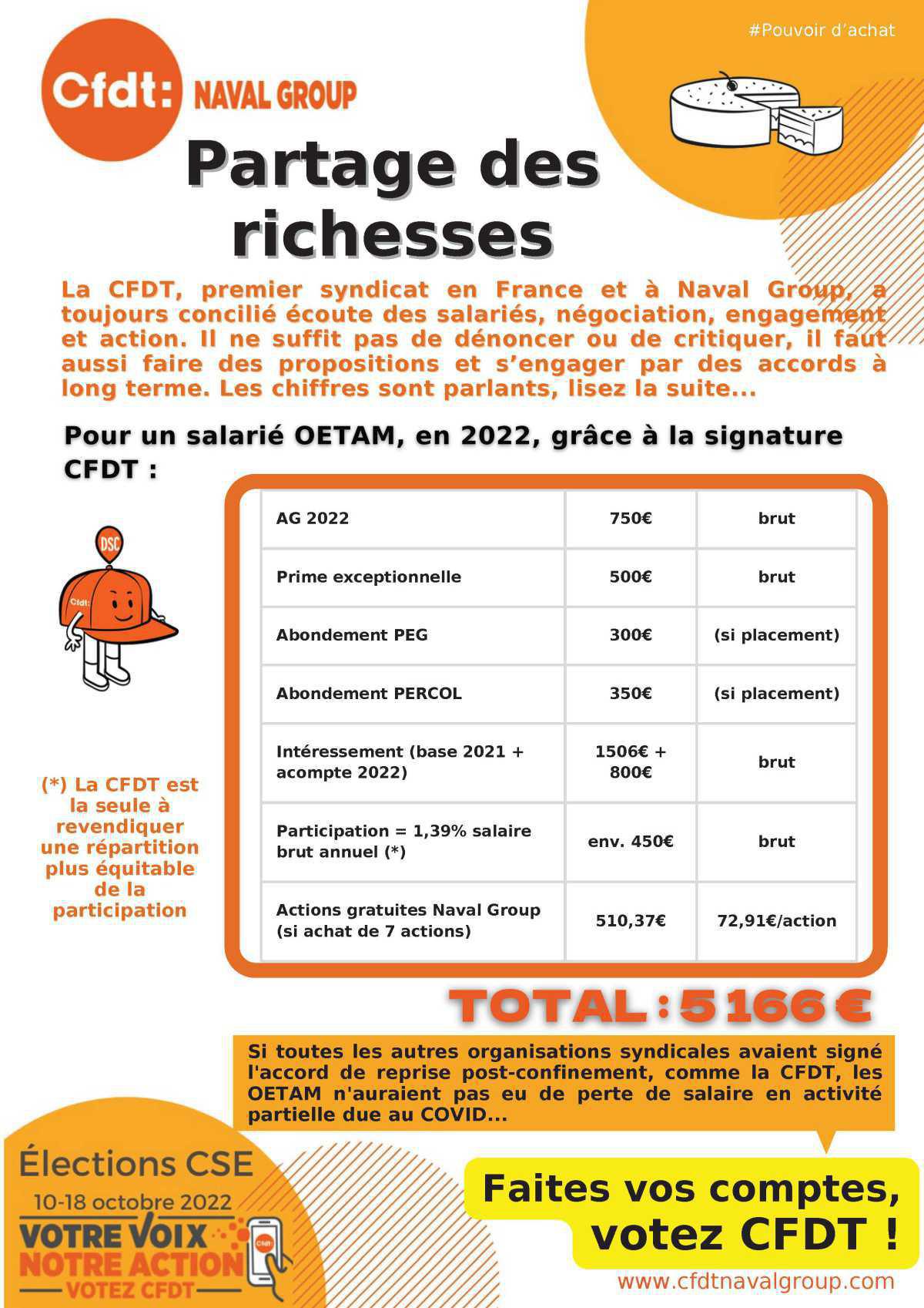 Partage des richesses pour les OETAM