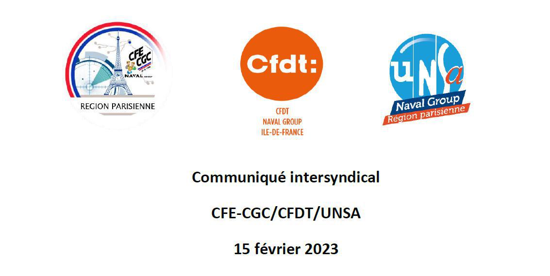 Communiqué de l'intersyndicale CFE-CGC/CFDT/UNSA - Projet VAR volet Bagneux