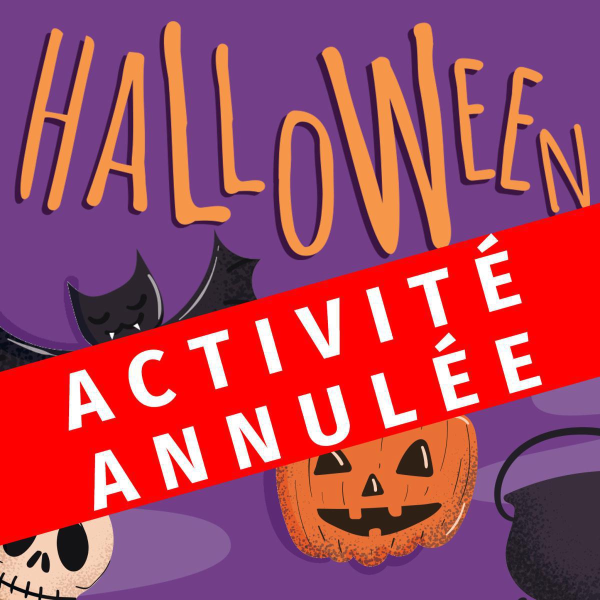 Activité annulée - Halloween à Mandela