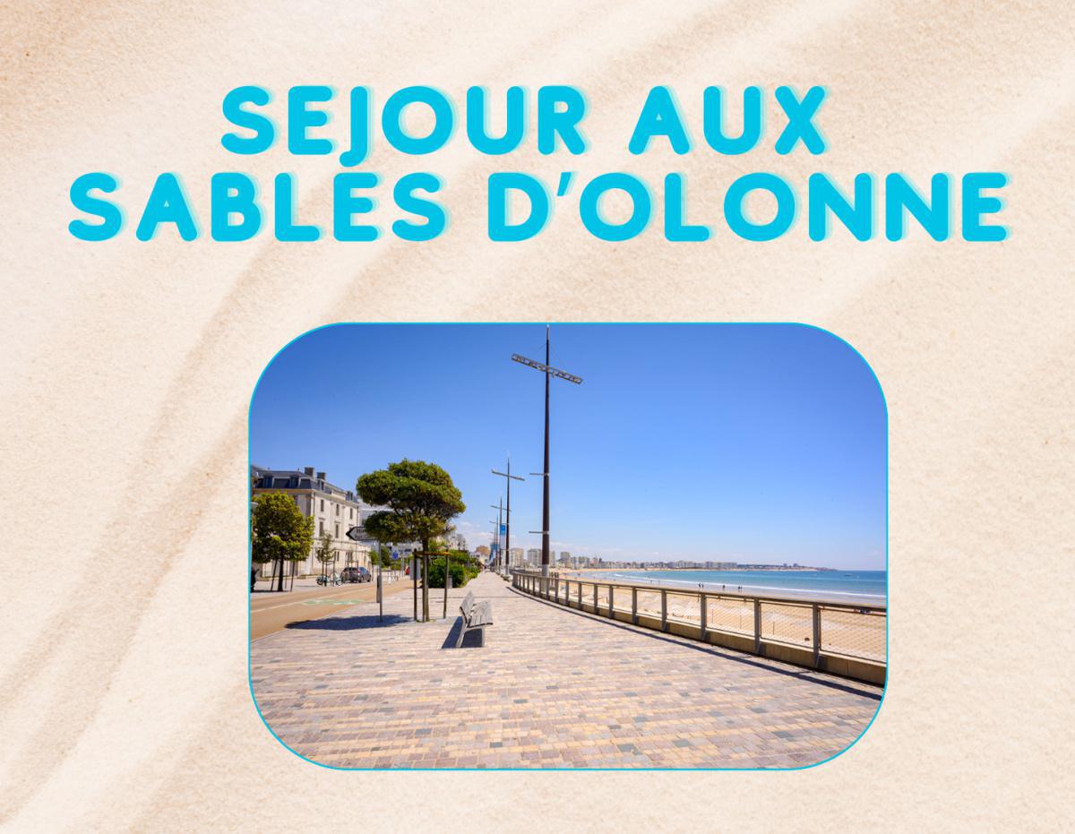 Séjour aux sables d'olonne