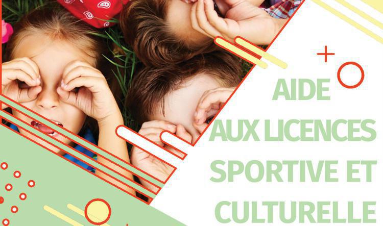 Aide à la licence sportive et culturelle 2024/2025