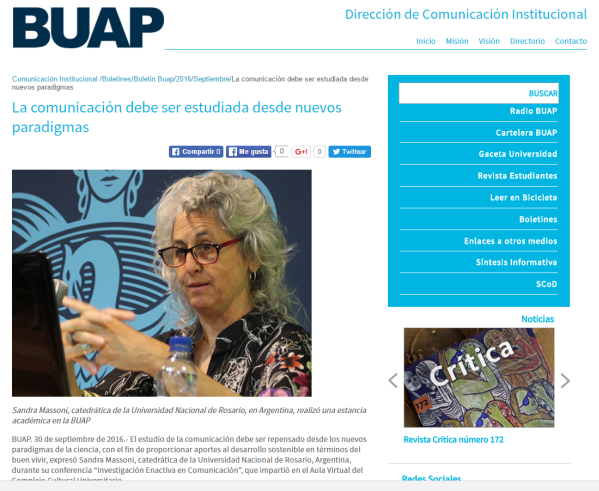 La comunicación debe ser estudiada desde nuevos paradigmas