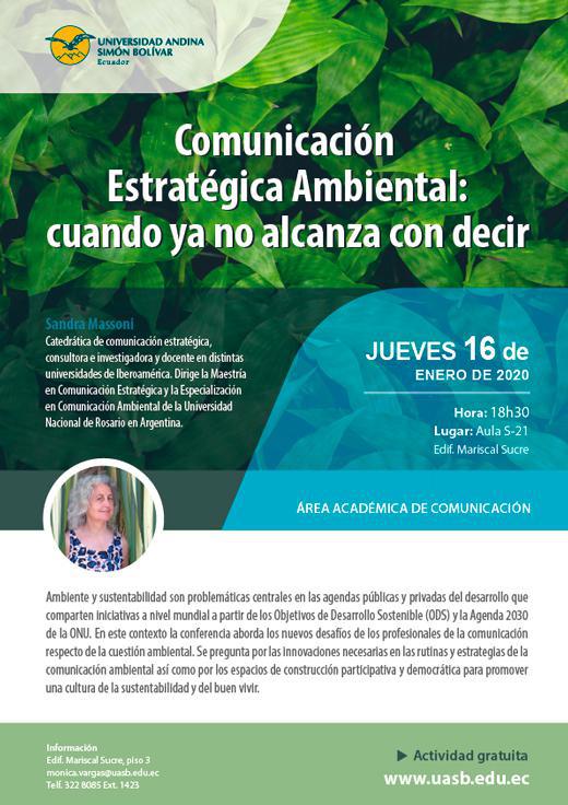 Comunicación Estratégica Ambiental: cuando ya no alcanza con decir