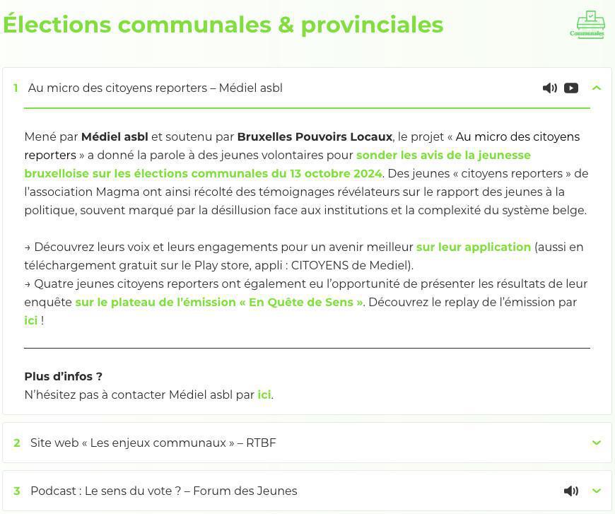Ressources.élections.be Ressources.élections.be