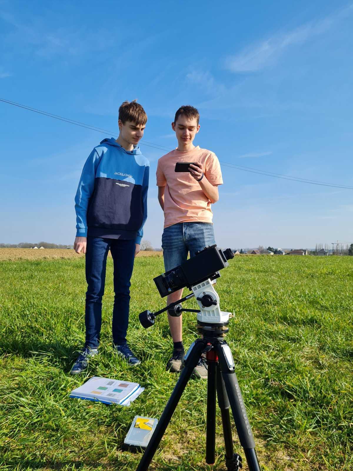 SOLARIS : création d'un héliographe pour observer le soleil