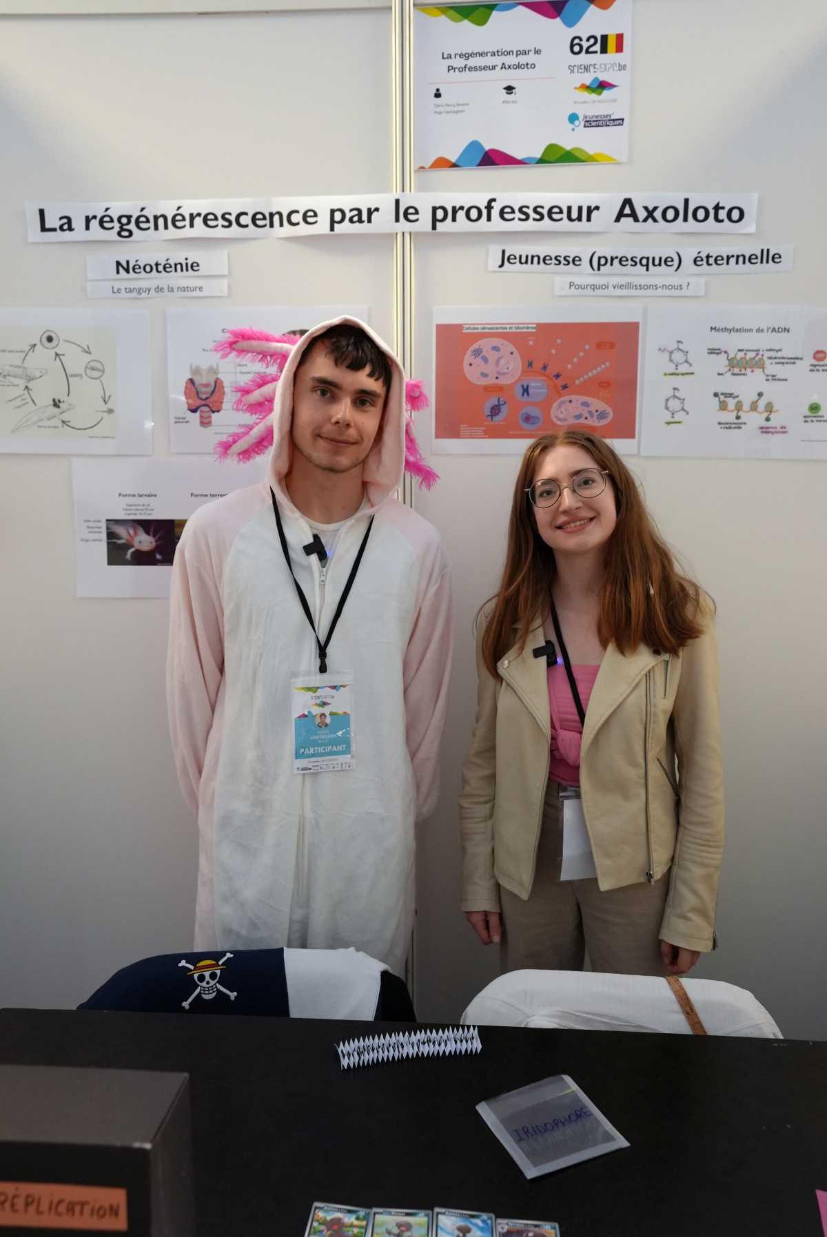 La régénération par le Professeur Axoloto