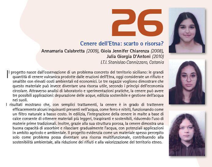 26. Cenere dell’Etna: scarto o risorsa?