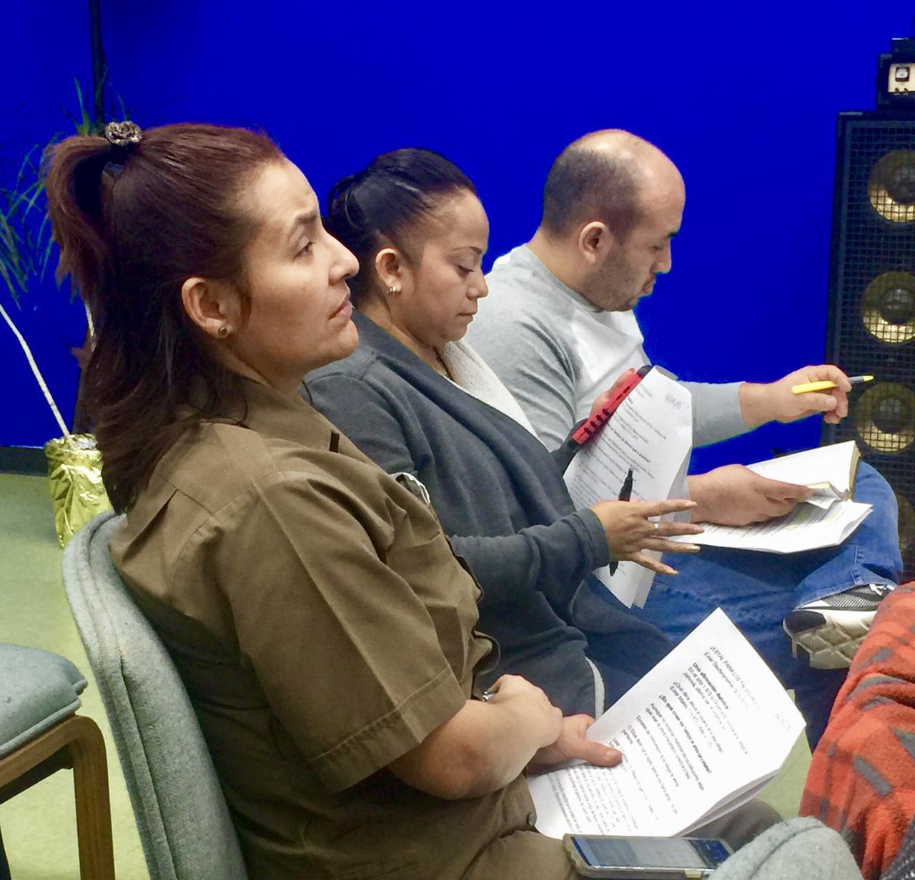 Del trabajo corriendo a la iglesia para crecer en Jesús.