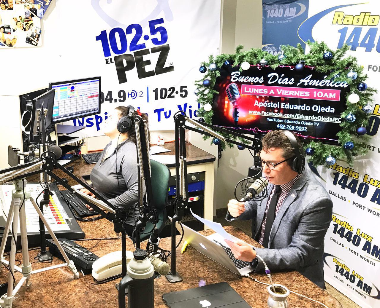 Hacer, BUENOS DÍAS AMÉRICA, todos los días a las 10 de la mañana hora de Dallas, es un placer.