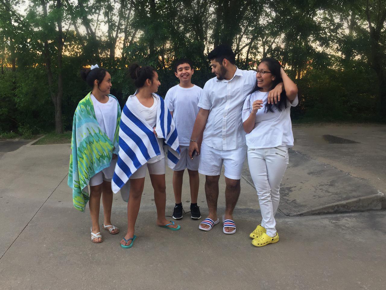 Listos para el gran paso y para comenzar una vida nueva en Jesús!