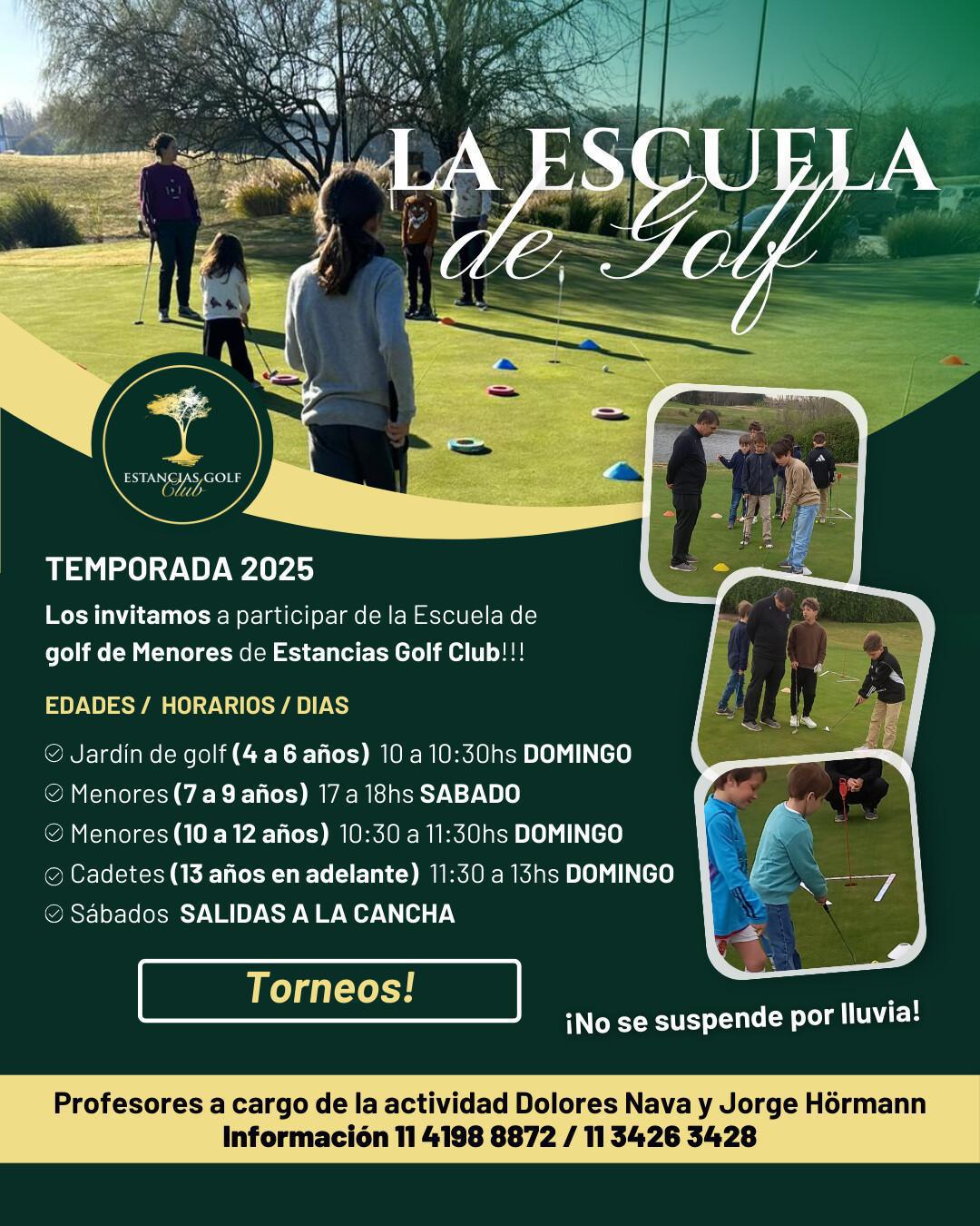 Escuela de Golf 2025 Escuela de Golf 2025