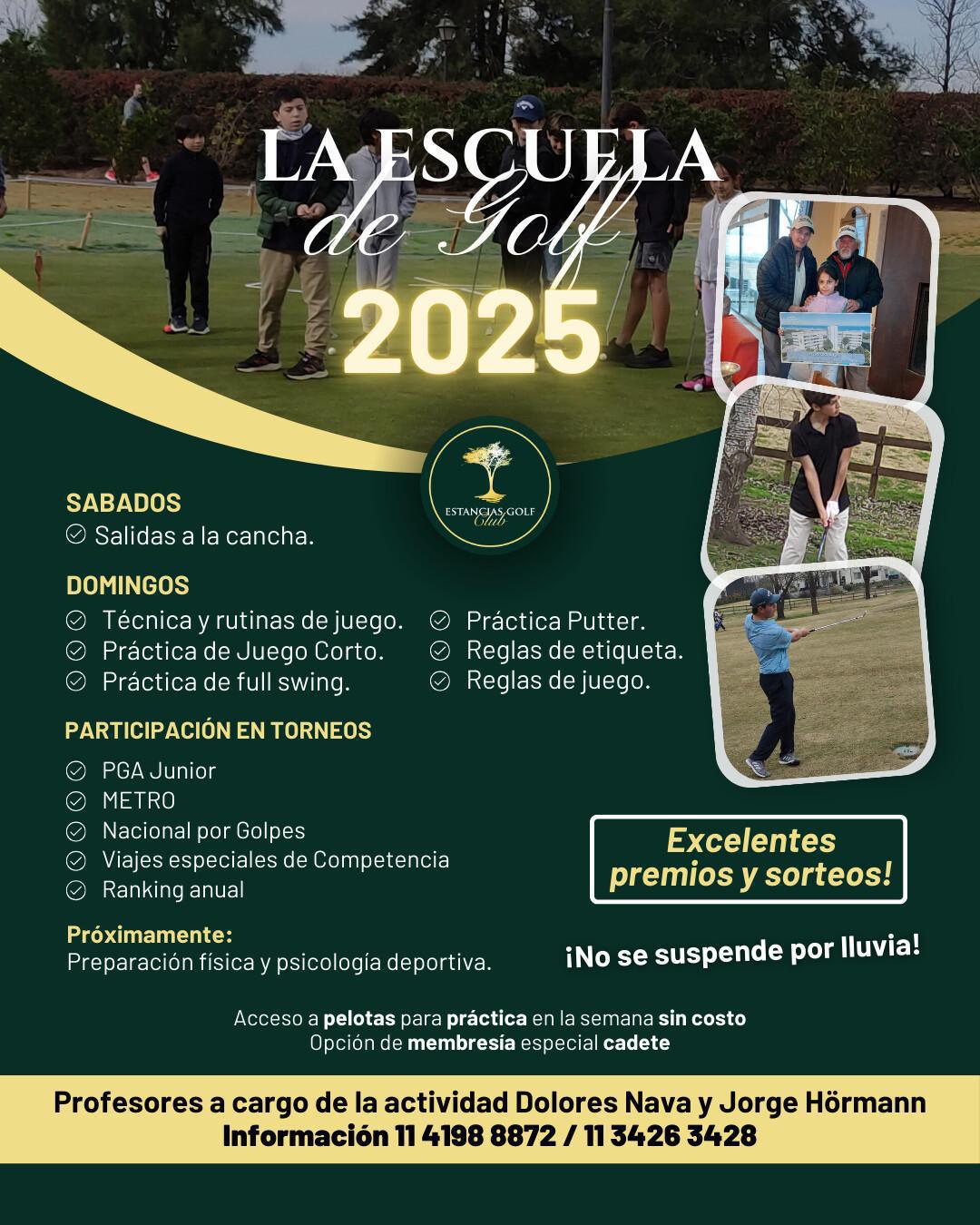 Escuela de Golf 2025