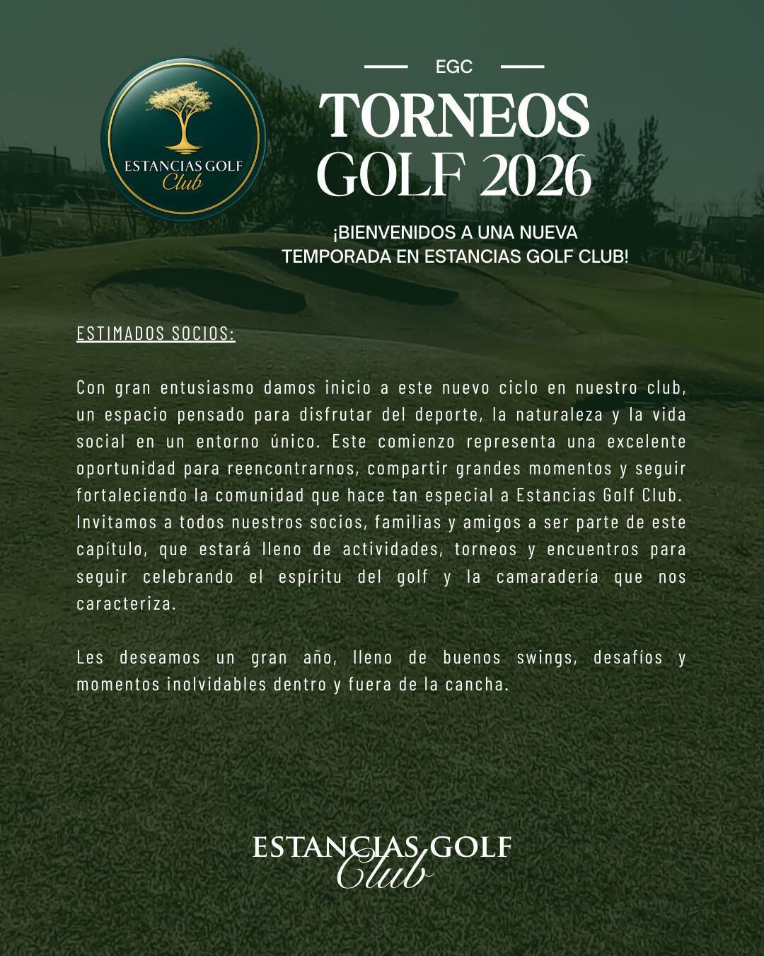 Torneos Golf 2026