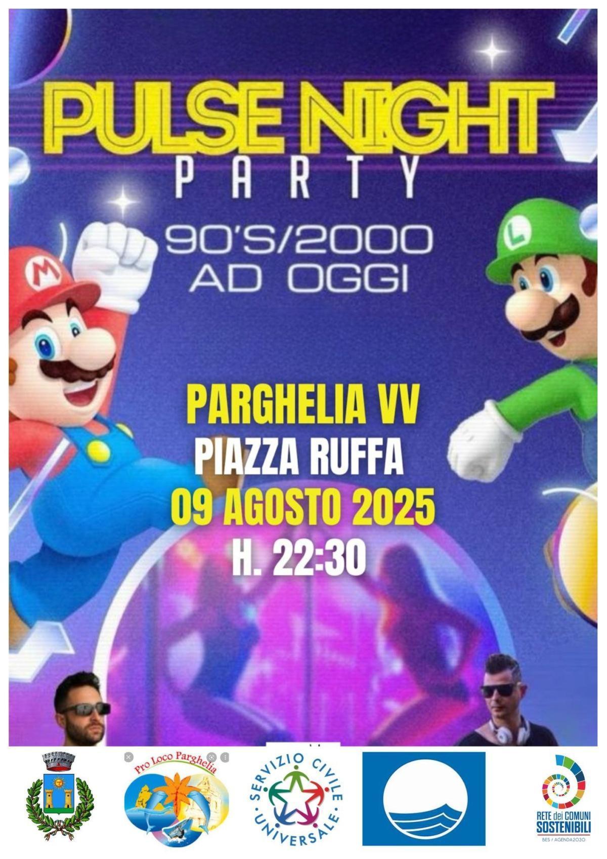 Festa MM.SS Portosalvo - serata musicale Pulse Night 90/2000 (inizio ore 22.00)