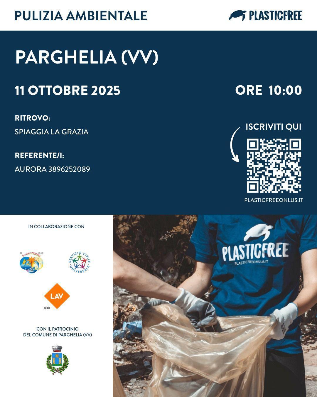 Pulizia Ambientale - Plasticfree (inizio ore 9.00)