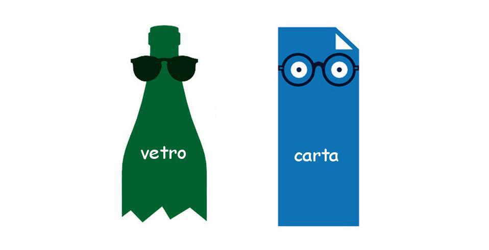 Stasera esporre carta e vetro