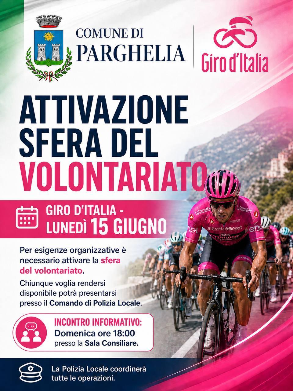 Incontro Informativo: Attivazione Sfera del Volontariato (inizio ore 18.00)