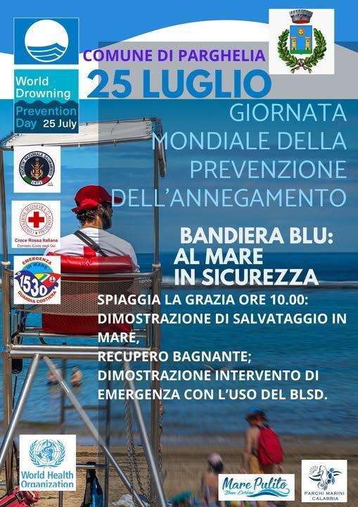 World Drowning al Mare in Sicurezza “Bandiera Blu: al mare in sicurezza” (inizio ore 10.00)