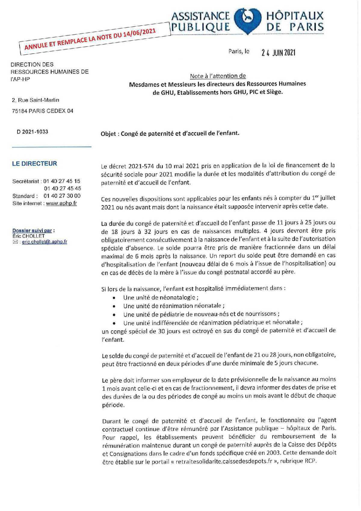congé paternité et accueil d'un enfant congé paternité et accueil d'un enfant