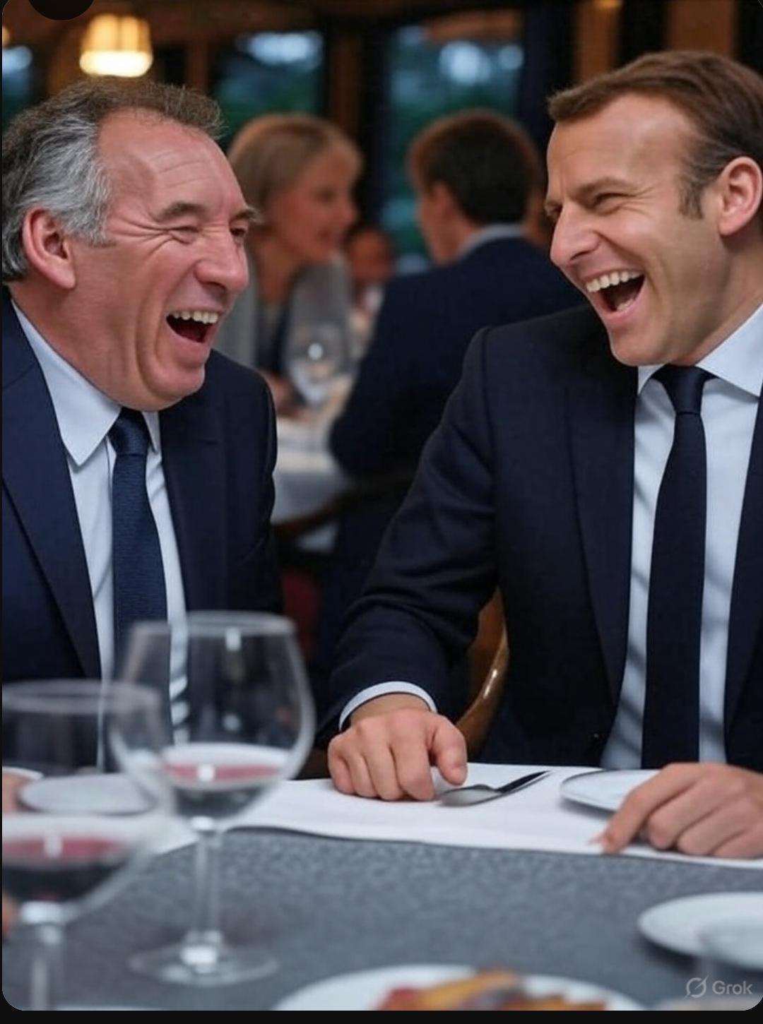 Macron et Bayrou déclarent la guerre aux français.