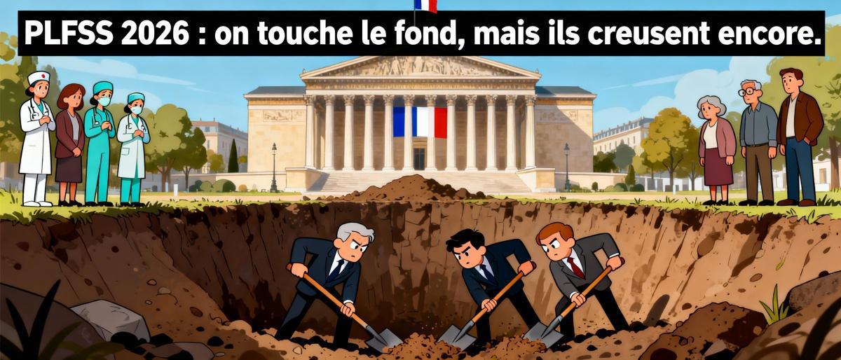 PLFSS 2026 : on touche le fond, mais ils creusent encore 