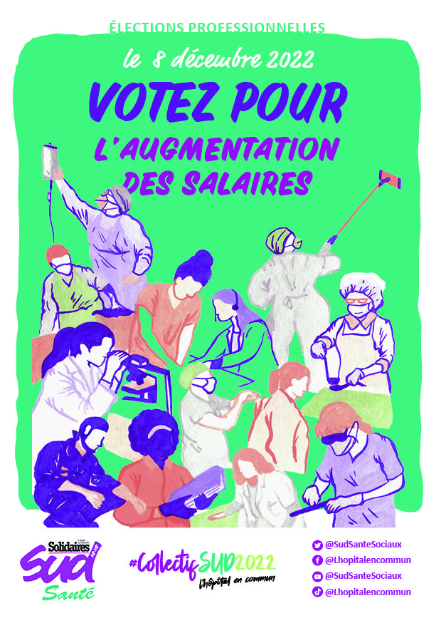 VOTEZ POUR L'AUGMENTATION DES SALAIRES
