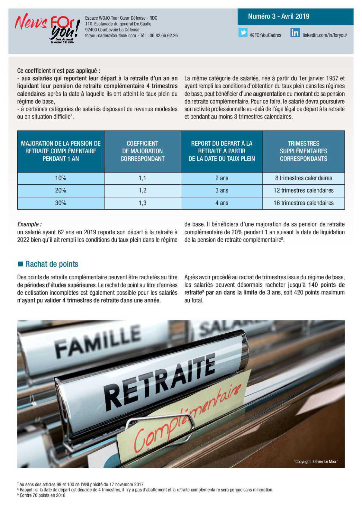 FUSION AGIRC-ARRCO : un nouveau régime de retraite complémentaire FUSION AGIRC-ARRCO : un nouveau régime de retraite complémentaire