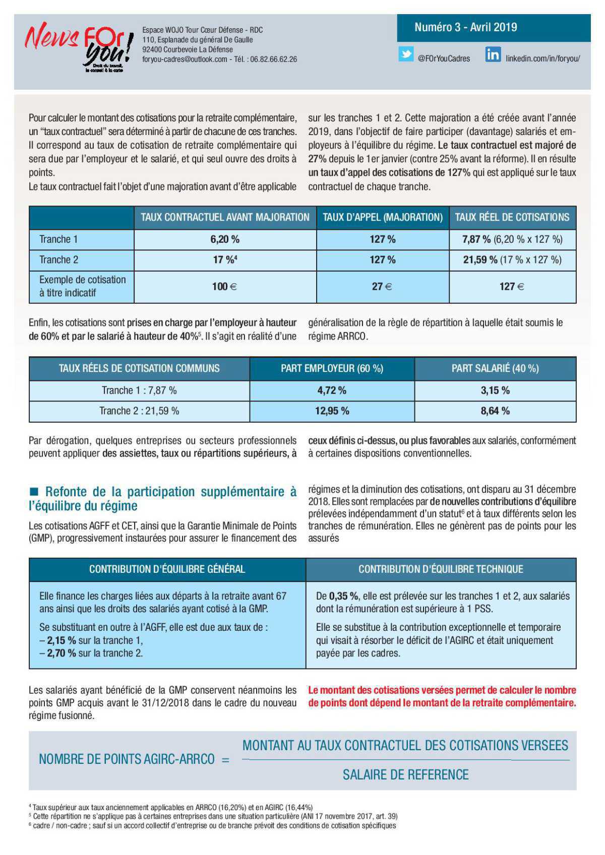 FUSION AGIRC-ARRCO : un nouveau régime de retraite complémentaire FUSION AGIRC-ARRCO : un nouveau régime de retraite complémentaire