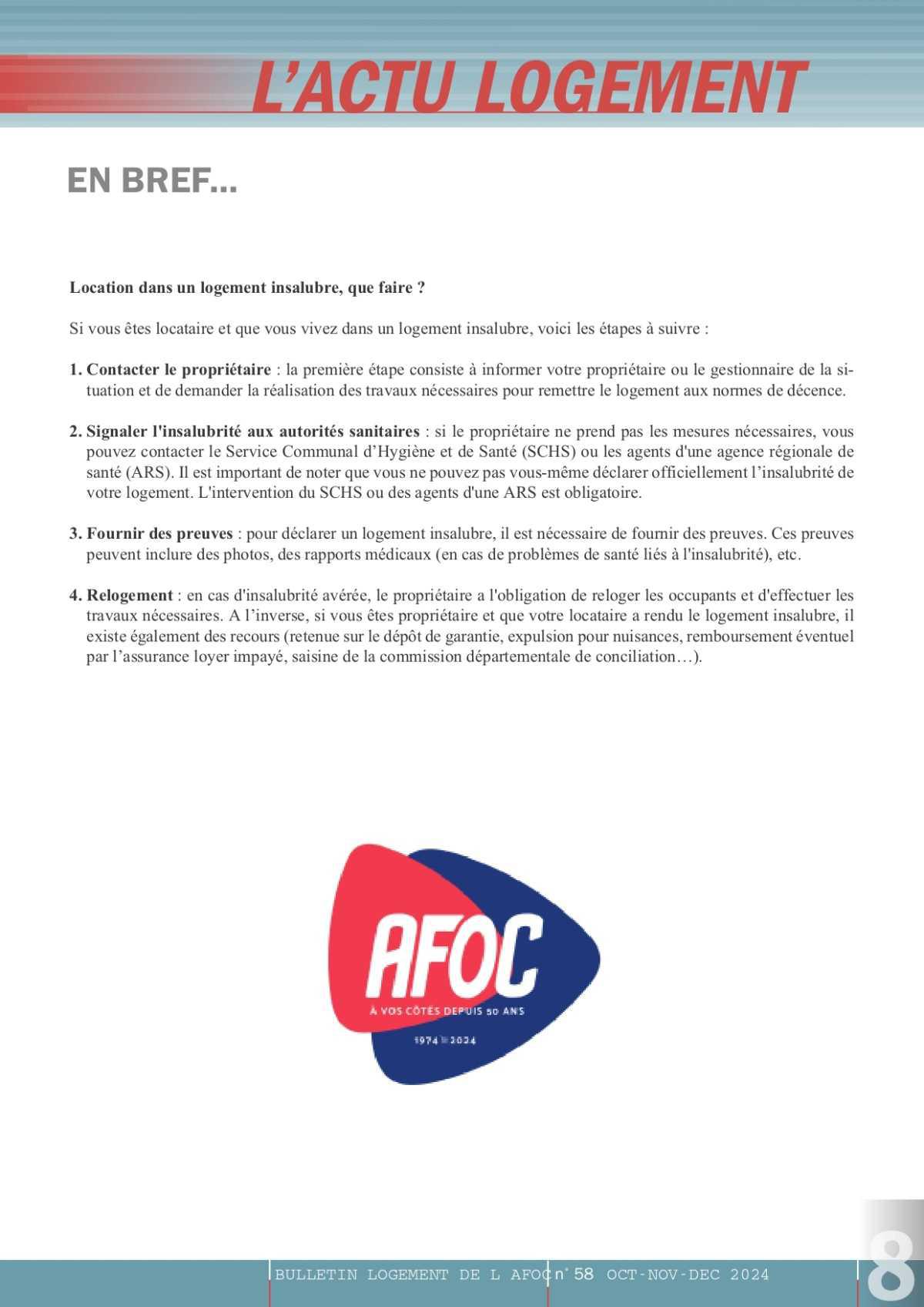 Bulletin logement