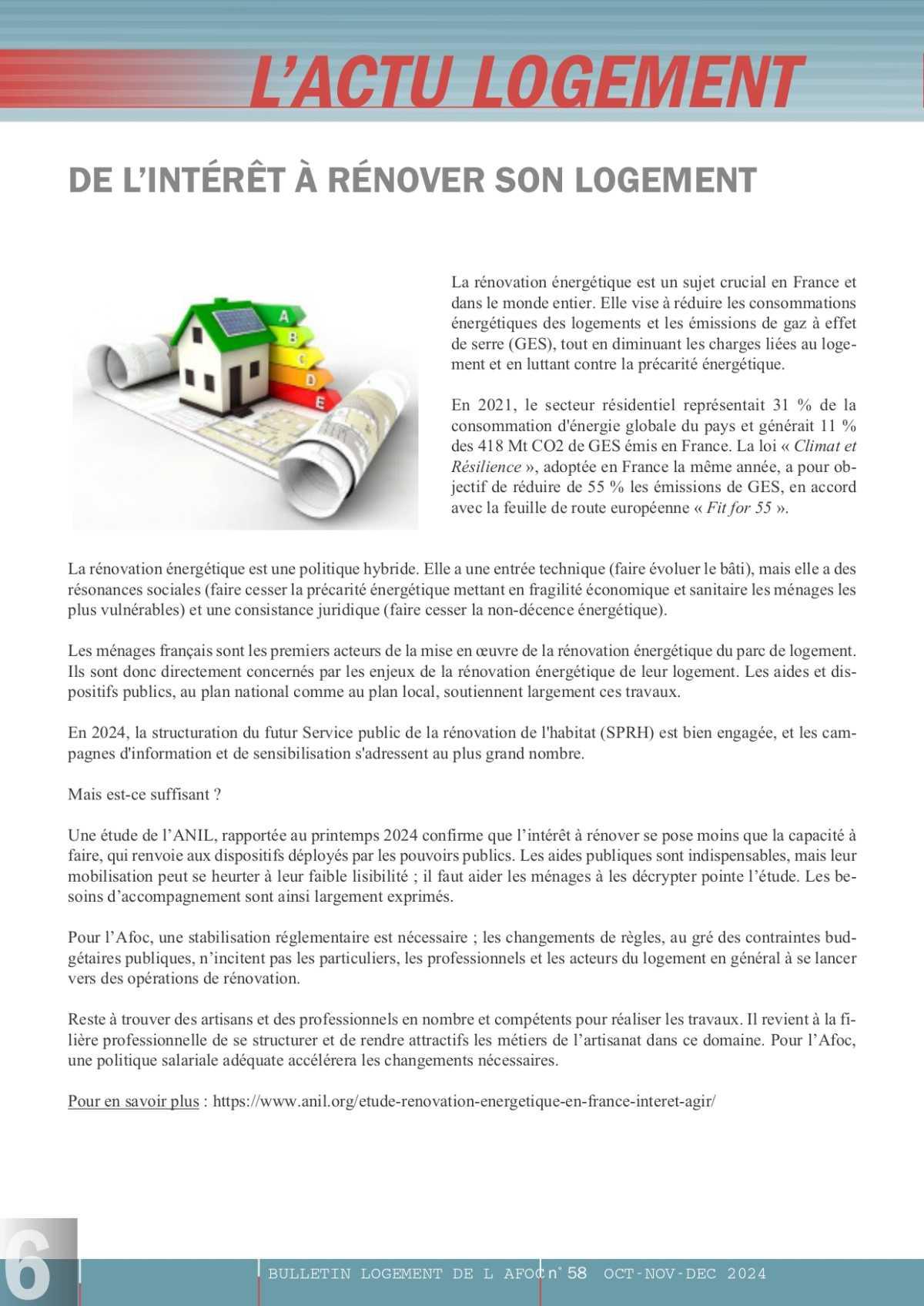 Bulletin logement