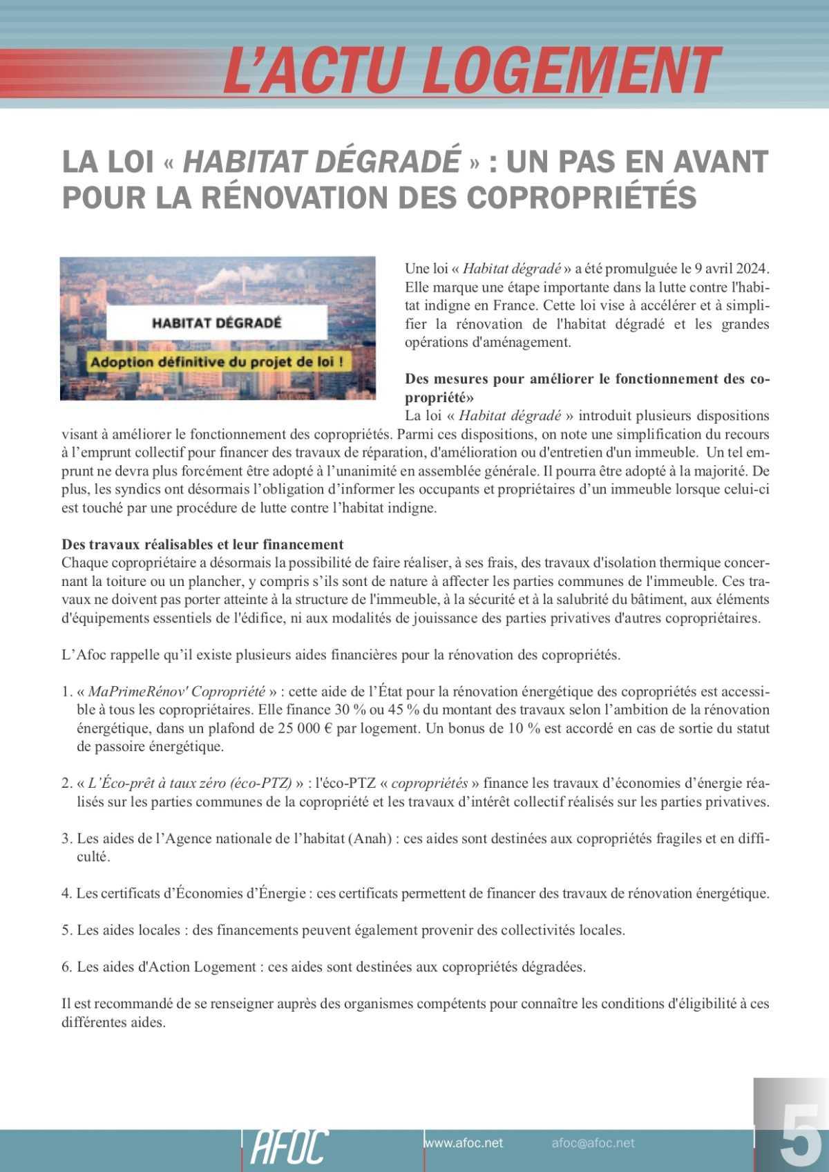 Bulletin logement