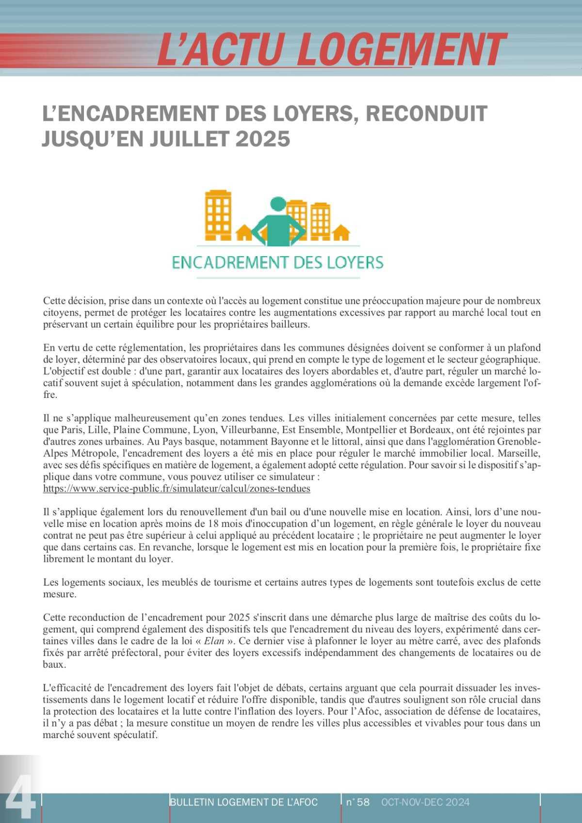 Bulletin logement